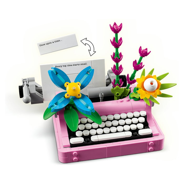 LEGO Creator 31169 Máquina de Escribir con Flores 3 en 1