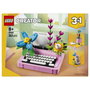 LEGO Creator 31169 Máquina de Escribir con Flores 3 en 1