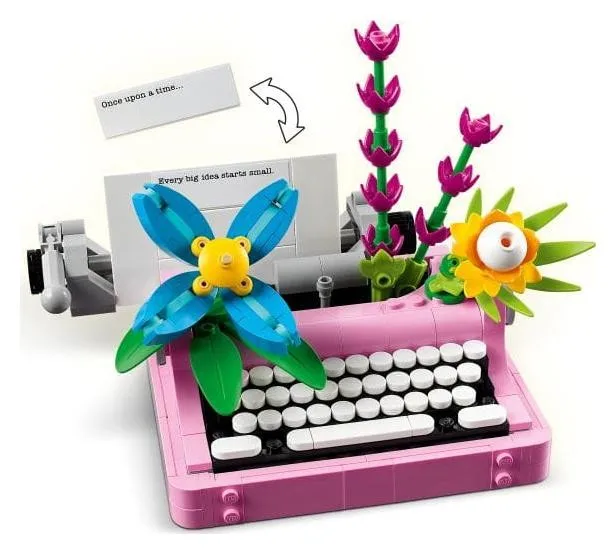 LEGO Creator Máquina de Escribir con Flores 3en1 31169