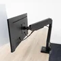 Act AC8311 Soporte de Escritorio para Monitor con Resorte de Gas, Negro