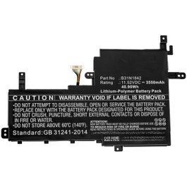 CoreParts Batería de Reemplazo para Asus K531FA K531FL S531FA 41.04Wh 11.4V 3600mAh