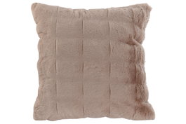 DKD Home Decor Cojín de Poliéster Rosa Palo 45x8x45 cm