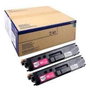 Brother TN-329MTWIN Pack de 2 unidades de tóner Magenta