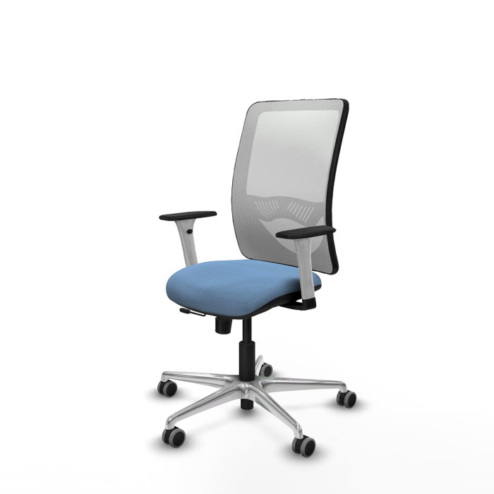 PIQUERAS Y CRESPO Silla de oficina Zulema Azul cielo y Blanco PIQUERAS Y CRESPO Silla de oficina Zulema Azul cielo y Blanco