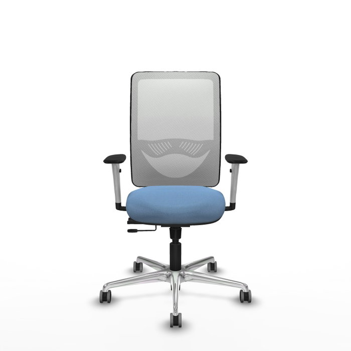PIQUERAS Y CRESPO Silla de oficina Zulema Azul cielo y Blanco PIQUERAS Y CRESPO Silla de oficina Zulema Azul cielo y Blanco