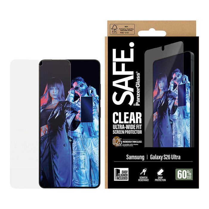 Panzerglass Safe Protector para Samsung Galaxy S26 Ultra Panzerglass Safe Protector para Samsung Galaxy S26 Ultra