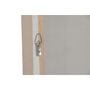 DKD Home Decor Set de 2 Cuadros Lienzo MDF Moderno 3D Beige 90x120 cm