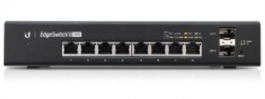 Ubiquiti EdgeSwitch 8 Gestionado Gigabit Ethernet PoE Negro