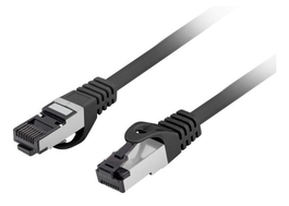 LANBERG PCF8-10CU-0100-BK Cable de Red Cat8.1 S/FTP (S-STP) de 1 m, Negro