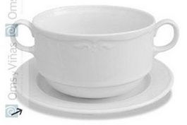 Veronica Plato Llano Blanco 15.5 cm - VAJILLA, Platos Llanos, Colección Solo Buscador, Apto Lavavajillas (Set de 6)