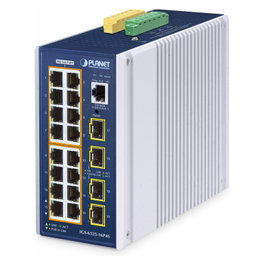 Planet IGS-6325-16P4S Switch Industrial 16-Port Gigabit PoE + 4 SFP