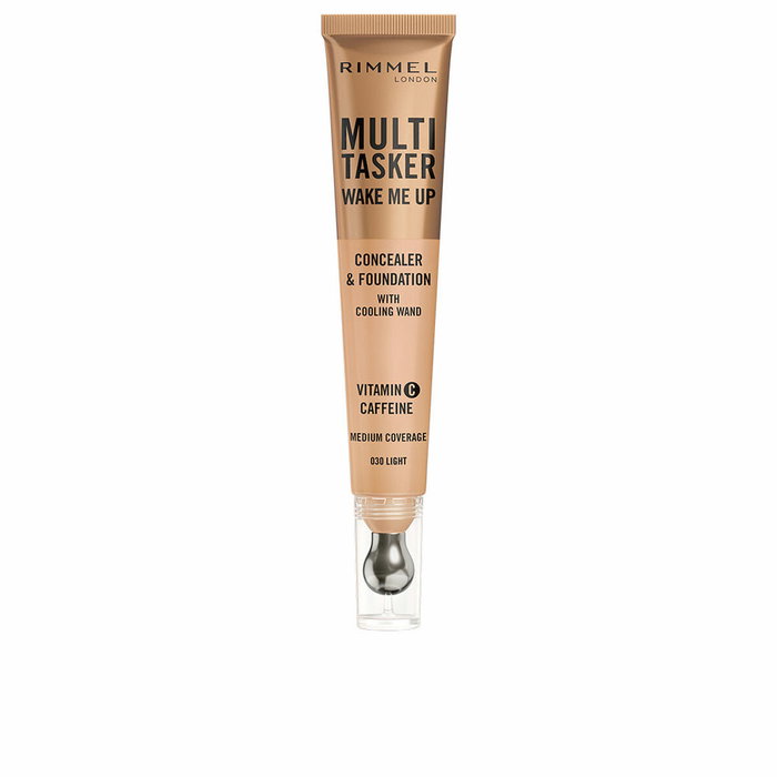 Rimmel London Multi-Tasker Wake Me Up Corrector y Base de Maquillaje Light Rimmel London Multi-Tasker Wake Me Up Corrector y Base de Maquillaje Light