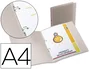 Liderpapel 49074 Carpeta 2 Anillas Redondas Mini 15 mm Polipropileno DIN A4 Transparente