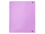 Liderpapel Carpeta de 4 anillas mixtas 40 mm DIN A4 Lavanda opaco