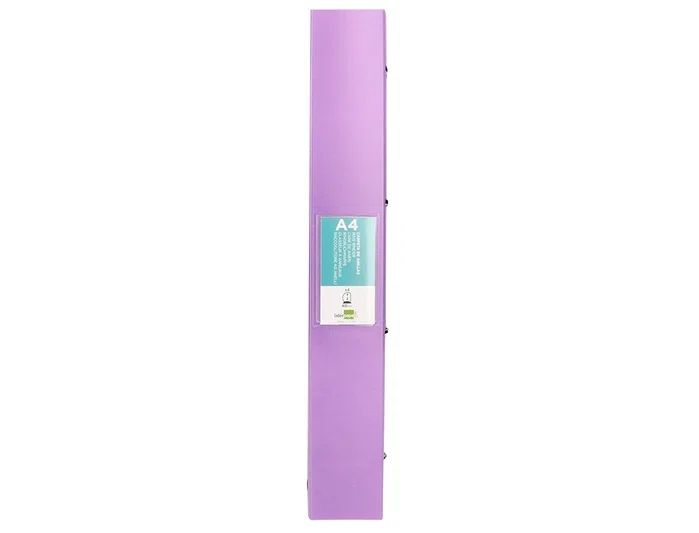 Liderpapel Carpeta de 4 anillas mixtas 40 mm DIN A4 Lavanda opaco Liderpapel Carpeta de 4 anillas mixtas 40 mm DIN A4 Lavanda opaco