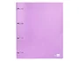 Liderpapel Carpeta de 4 anillas mixtas 40 mm DIN A4 Lavanda opaco