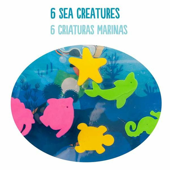 Molto Tapiz actividades Agua con 6 figuras marinas