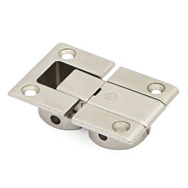 ITALIANA FERRAMENTA Bisagra Embutir Kimana Acabado Níquel Italiana Ferramenta Puertas Abatibles Regulable