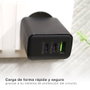 GSC Evolution Cargador 230V con 1xQC3.0 y 2xTipo C