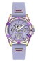 Guess GW0536L4 Reloj de Mujer con Correa de Silicona Morada
