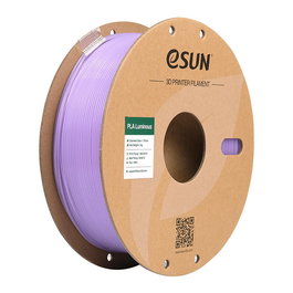 eSun PLA-Luminous Filamento de Impresora 3D, 1.75mm, Púrpura Brillante, 1 kg, Resina PLA de Alta Velocidad (300 mm/s) y Resistencia