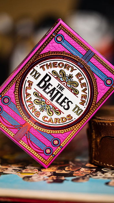 The Beatles Baraja de cartas Pink Version