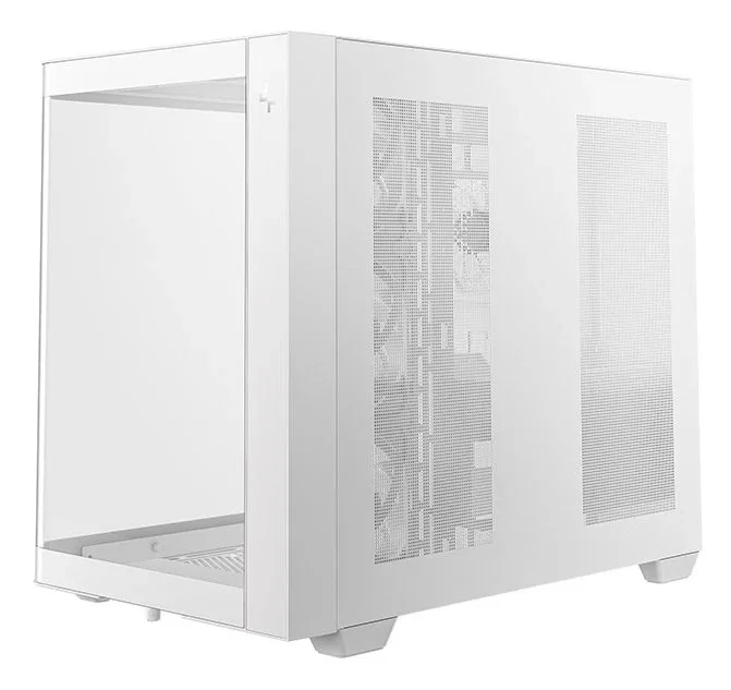DeepCool CG530U 4F Torre de PC ATX Blanca con Panel Lateral de Cristal Templado - R-CG530U-WHAGA4-G