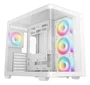 DeepCool CG530U 4F Torre de PC ATX Blanca con Panel Lateral de Cristal Templado - R-CG530U-WHAGA4-G
