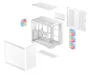 DeepCool CG530U 4F Torre de PC ATX Blanca con Panel Lateral de Cristal Templado - R-CG530U-WHAGA4-G