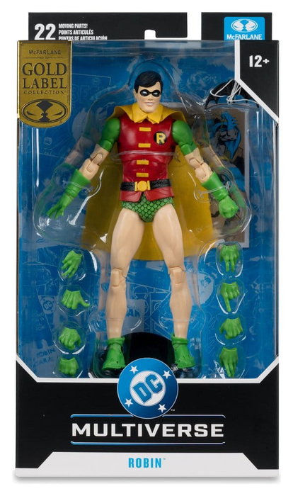 McFarlane Toys DC Multiverse Figura Robin (Silver Age) (Gold Label) 17 cm