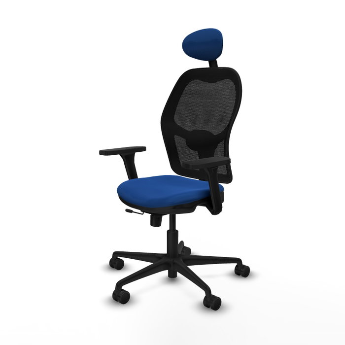 PIQUERAS Y CRESPO Silla de oficina Jorquera Azul y Negro PIQUERAS Y CRESPO Silla de oficina Jorquera Azul y Negro