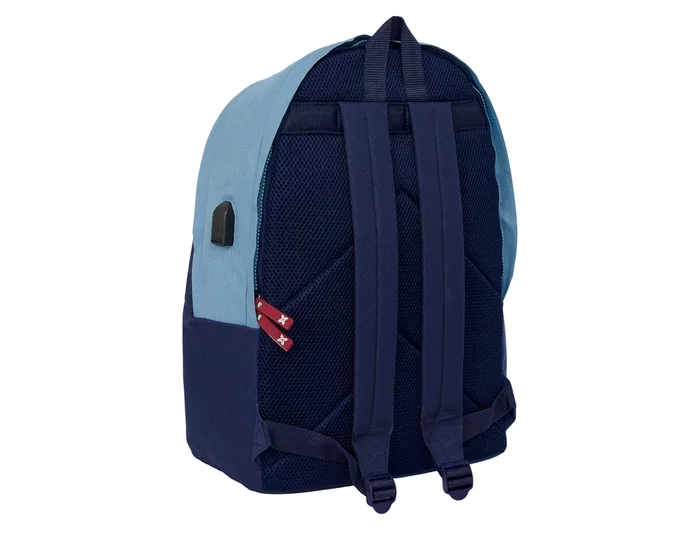 Safta Mochila Doble Munich Royal para Portátil 15,6'' con USB
