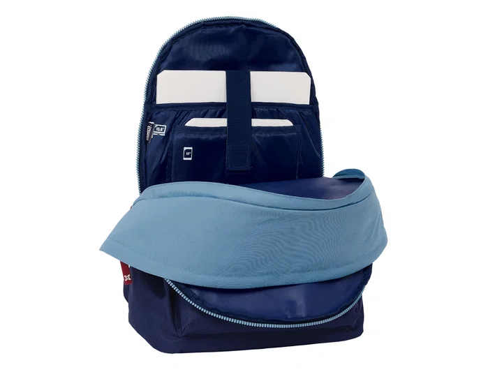 Safta Mochila Doble Munich Royal para Portátil 15,6'' con USB
