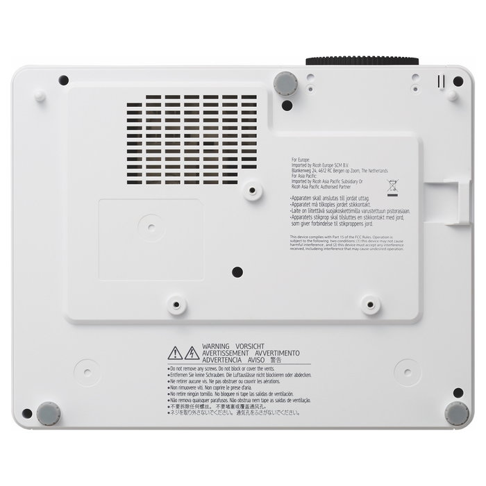 Ricoh PJ WUL5860 Videoproyector Láser DLP, Tiro Ultracorto, Resolución WUXGA, Proyector Oficina y Hogar