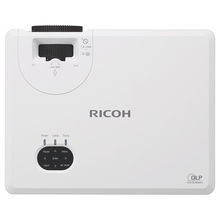 Ricoh PJ WUL5860 Videoproyector Láser DLP, Tiro Ultracorto, Resolución WUXGA, Proyector Oficina y Hogar