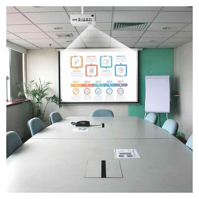 Ricoh PJ WUL5860 Videoproyector Láser DLP, Tiro Ultracorto, Resolución WUXGA, Proyector Oficina y Hogar