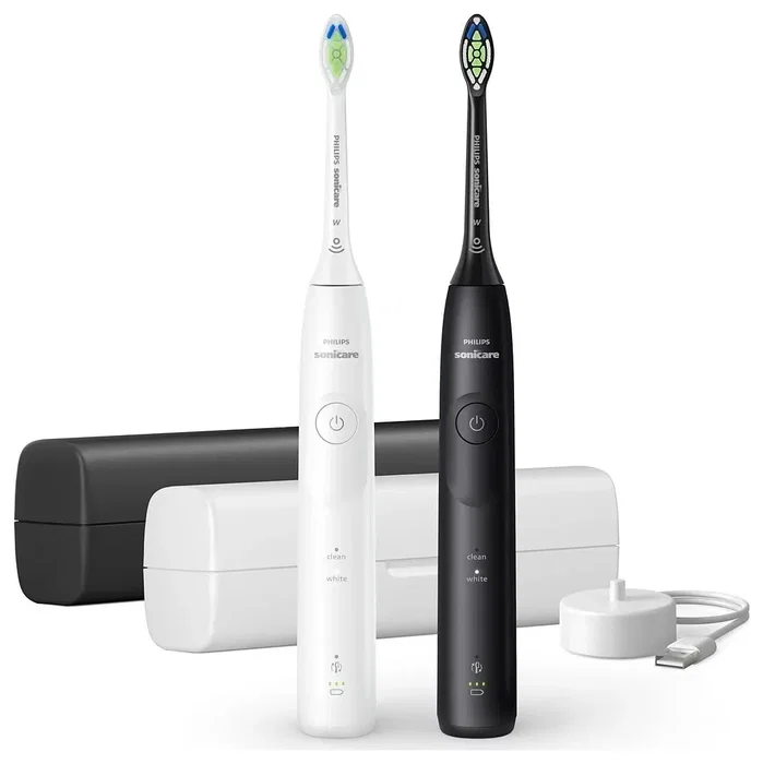 Philips Sonicare 5500 HX7119/02 Duopack Negro y Blanco