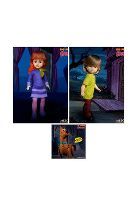 Mezco Toyz Set de 6 Figuras Scooby-Doo & Mystery Living Dead Dolls 25 cm (Daphne/Shaggy)