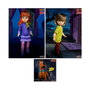 Mezco Toyz Set de 6 Figuras Scooby-Doo 25 cm Mystery Inc con Diseño Living Dead Dolls Daphne Shaggy Velma Fred - Sistema Build a Figure