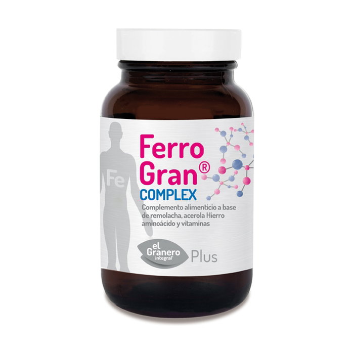 El Granero Integral Ferrogran Forte 45 cápsulas - Complemento alimenticio de hierro El Granero Integral Ferrogran Forte 45 cápsulas - Complemento alimenticio de hierro