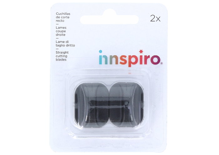 Innspiro Cuchillas de 2 recambios corte recto