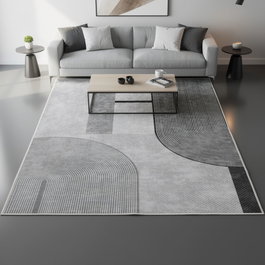 Conceptum Alfombra Gris 100% Poliéster 160 x 230 cm 650 gr/m²
