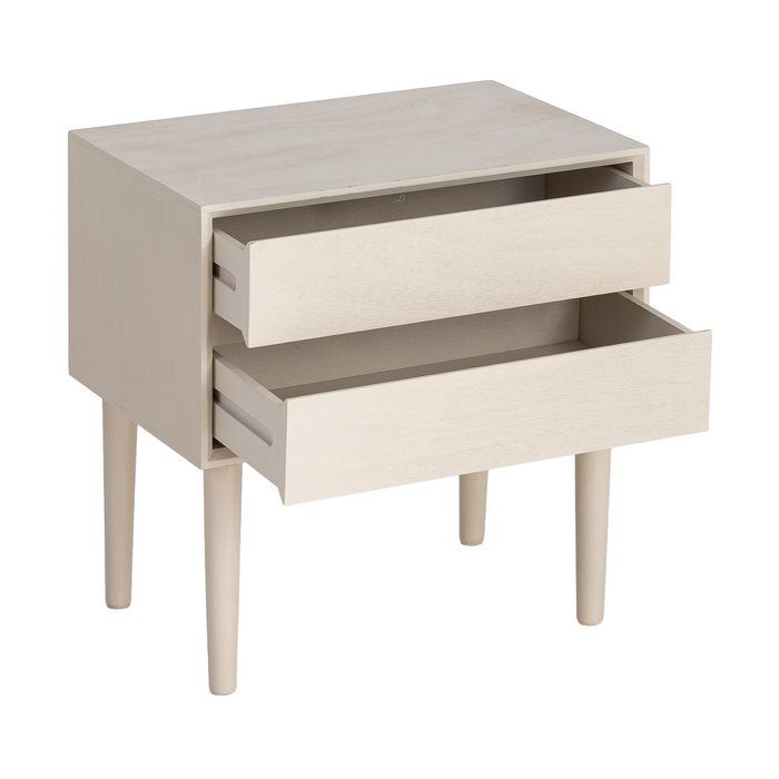 Mesita Crema Dm Dormitorio 50 X 35 X 50 cm