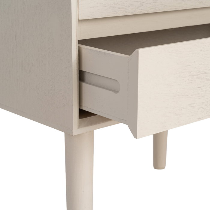 Mesita Crema Dm Dormitorio 50 X 35 X 50 cm