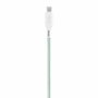 TNB Cable USB-C a USB-C con funda magnética de 1,5 m - Verde
