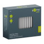 Goobay Barras de pegamento termofusible transparentes, 100 unidades