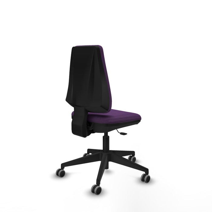 PIQUERAS Y CRESPO Silla de oficina Elche Morada sin brazos PIQUERAS Y CRESPO Silla de oficina Elche Morada sin brazos