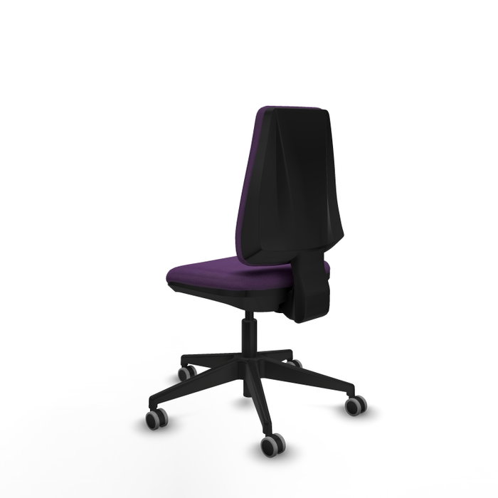 PIQUERAS Y CRESPO Silla de oficina Elche Morada sin brazos PIQUERAS Y CRESPO Silla de oficina Elche Morada sin brazos