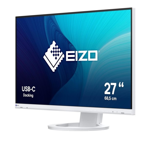 EIZO FlexScan EV2720-WT Monitor 27" IPS QHD (2560x1440) 5ms USB-C 70W HDMI DP Blanco 178° Altavoces Ajustable VESA EIZO FlexScan EV2720-WT Monitor 27" IPS QHD (2560x1440) 5ms USB-C 70W HDMI DP Blanco 178° Altavoces Ajustable VESA