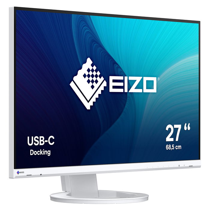 EIZO EV2720S-WT 68.5cm (27") 2K QHD IPS 16:9 350cd/m² 5ms HDMI DP USB-C Blanco